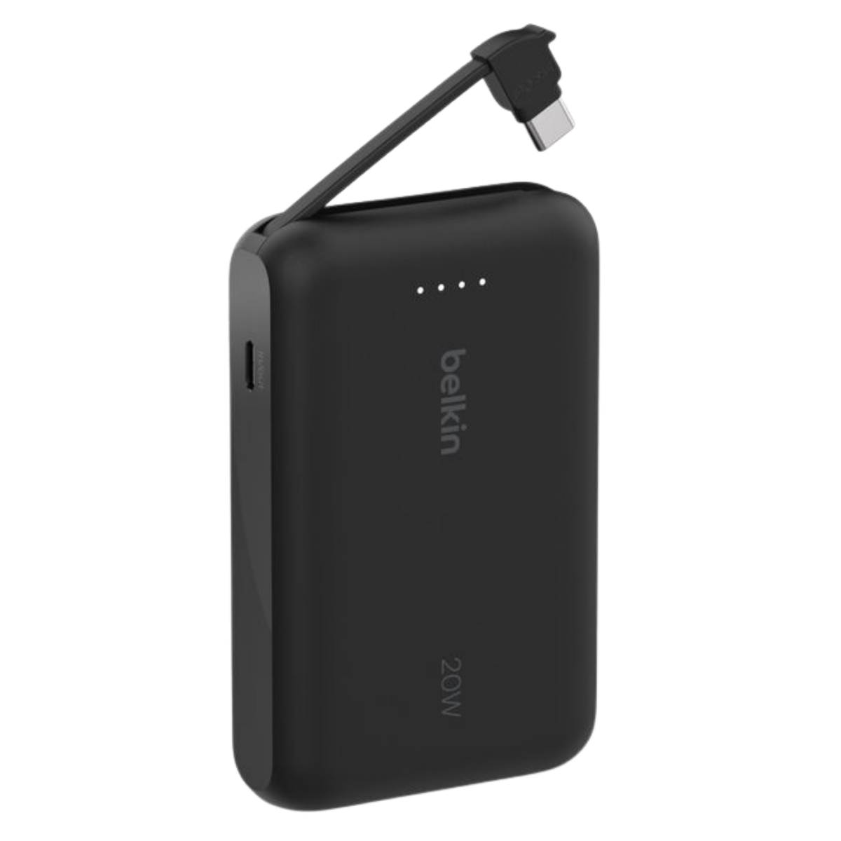 BELKIN PowerBank Batterie externe 10K avec câble intégré 20W Noir