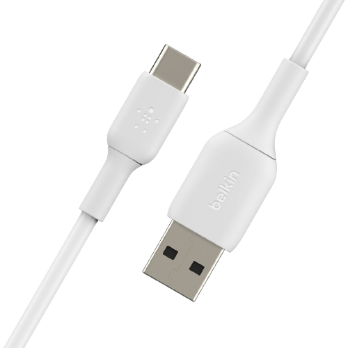 Câble USB-A vers USB-C Blanc BELKIN