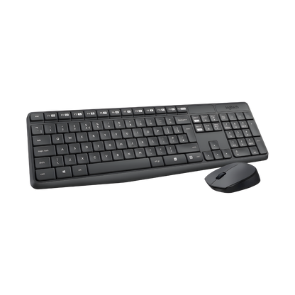 Pack Clavier et Souris sans fil Logitech MK235