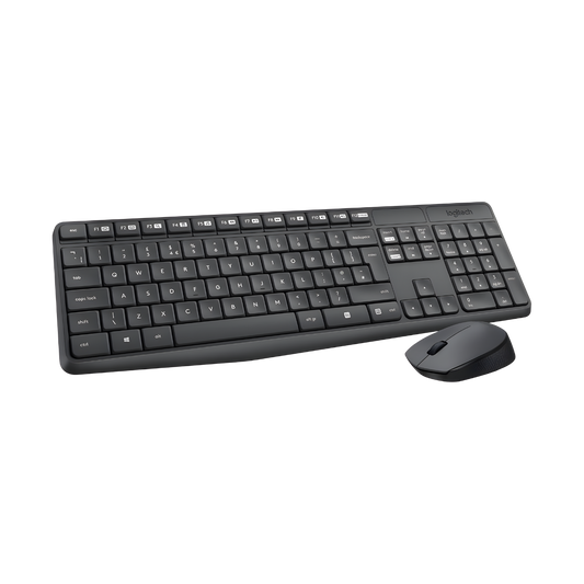 Pack Clavier et Souris sans fil Logitech MK235