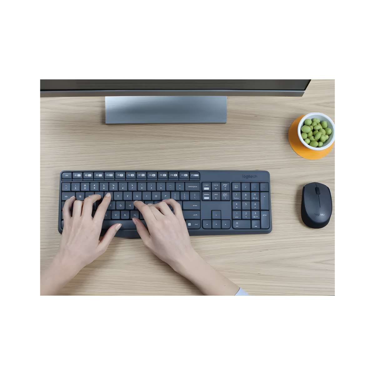 Pack Clavier et Souris sans fil Logitech MK235