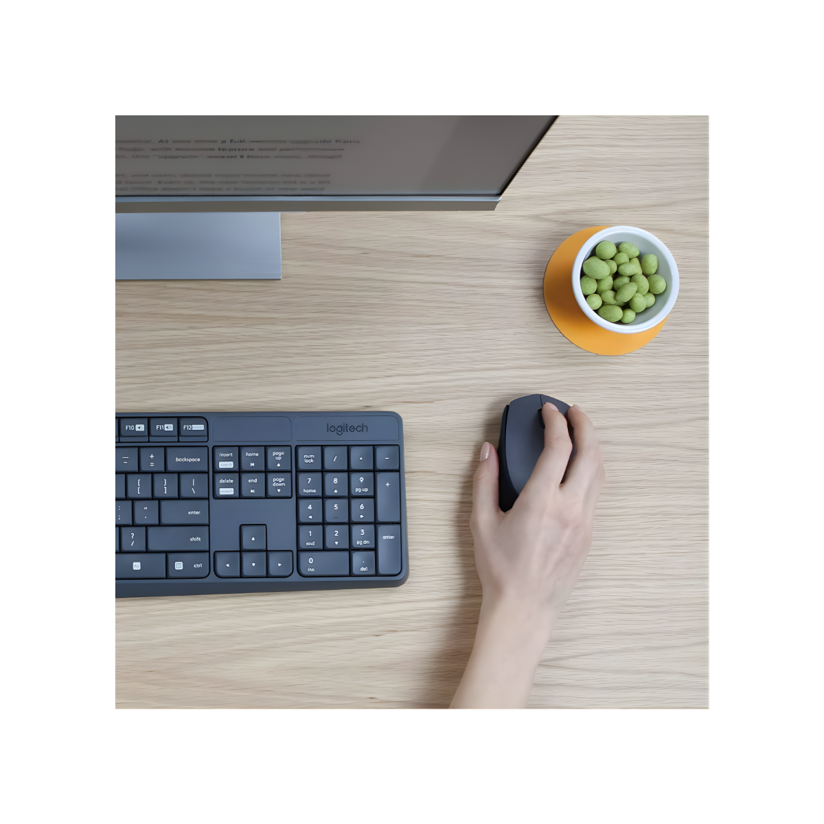 Pack Clavier et Souris sans fil Logitech MK235