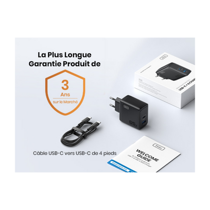 Chargeur rapide USB-C INIU 65W