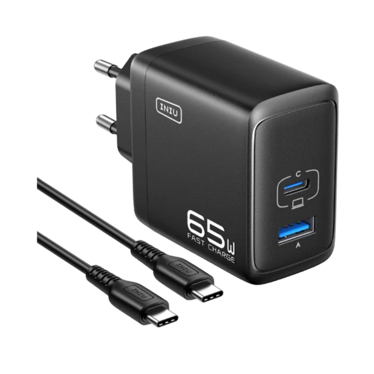 Chargeur rapide USB-C INIU 65W