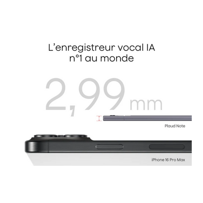 PLAUD Note Enregistreur Vocal IA