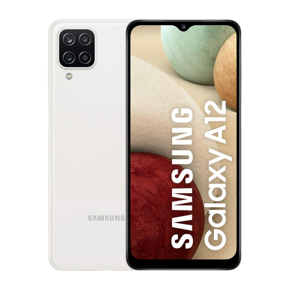Samsung A12 Blanc - Reconditionné