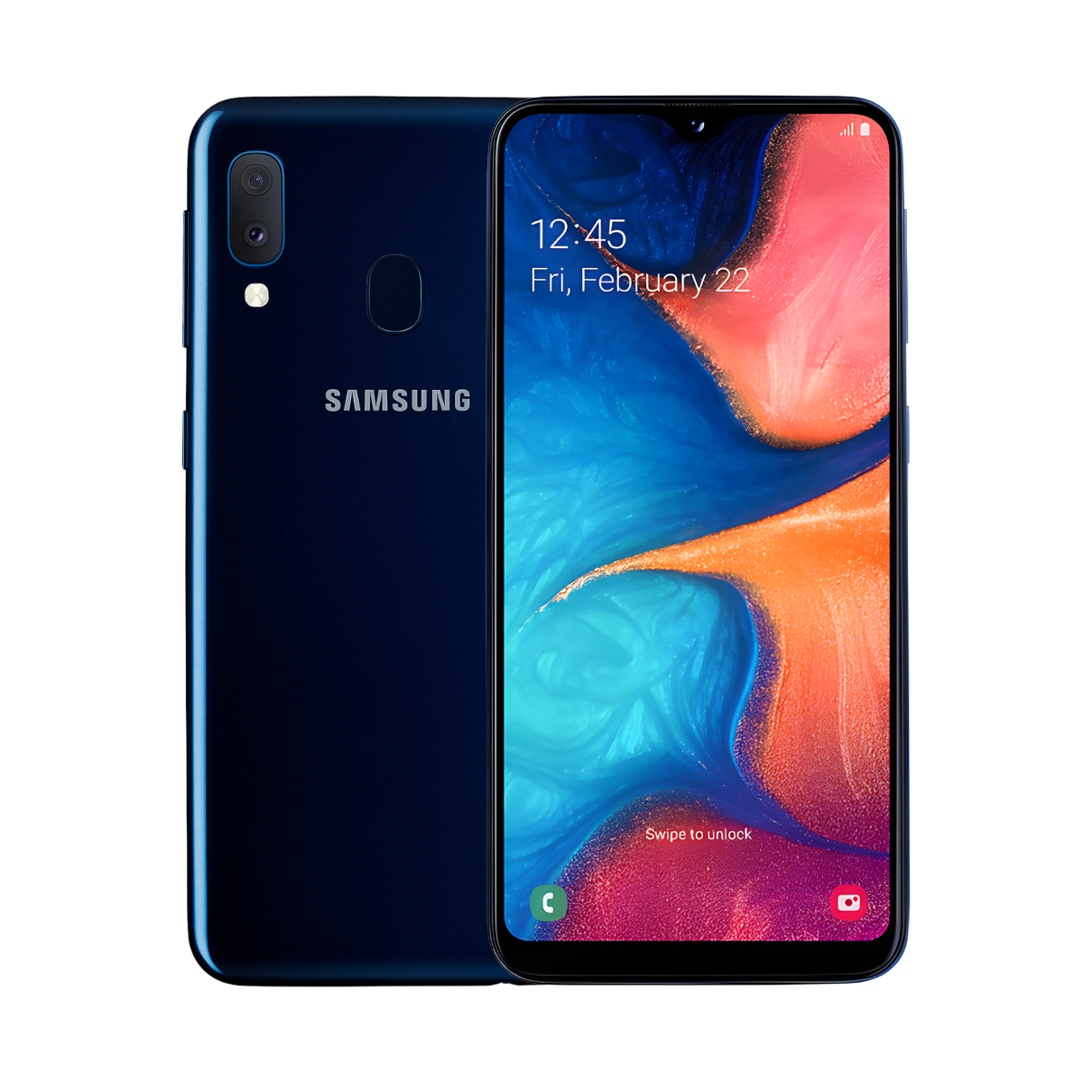 Samsung Galaxy A20e Bleu  - Reconditionné