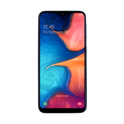 Samsung Galaxy A20e Bleu  - Reconditionné