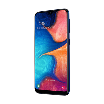 Samsung Galaxy A20e Bleu  - Reconditionné