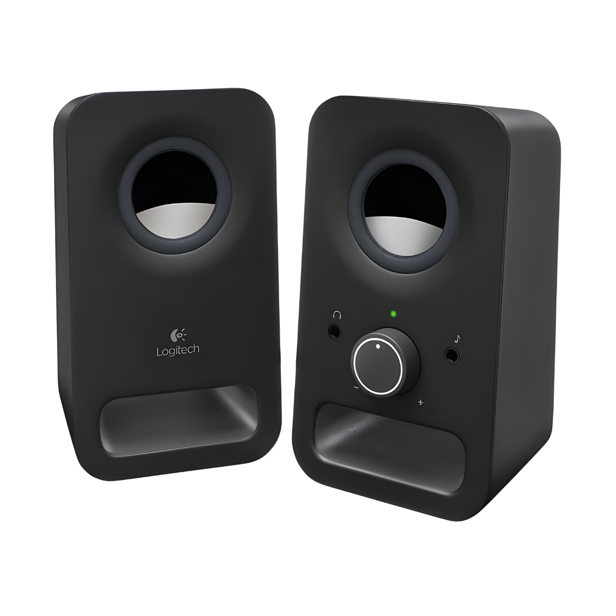 Logitech Z150 Enceinte Noire PC, son stéréo, 2 haut-parleurs