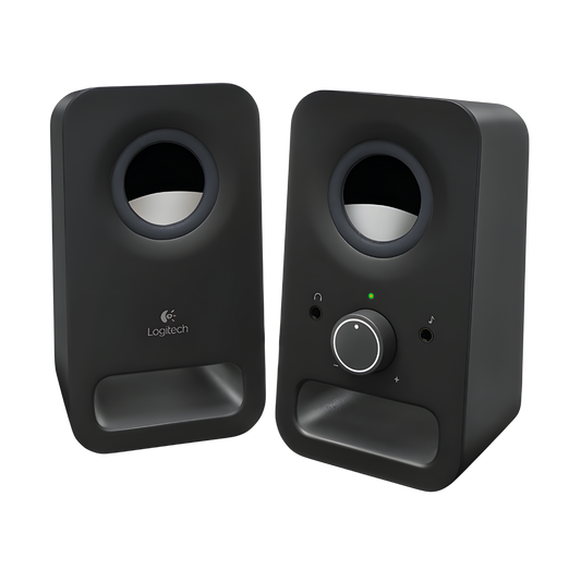 Logitech Z150 Enceinte Noire PC, son stéréo, 2 haut-parleurs