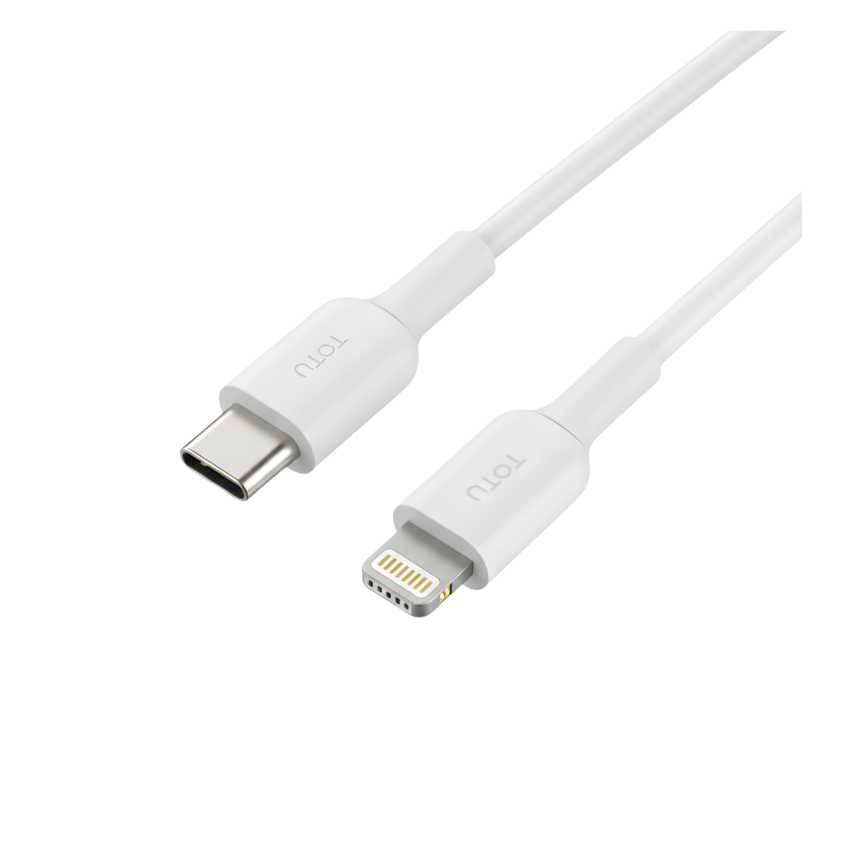 Câble USB-C vers lightning 27W 1M TOTU Blanc