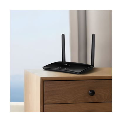 TP-Link Routeur 4G LTE 150Mbps WiFi N 300Mbps – TL-MR6400 Noir