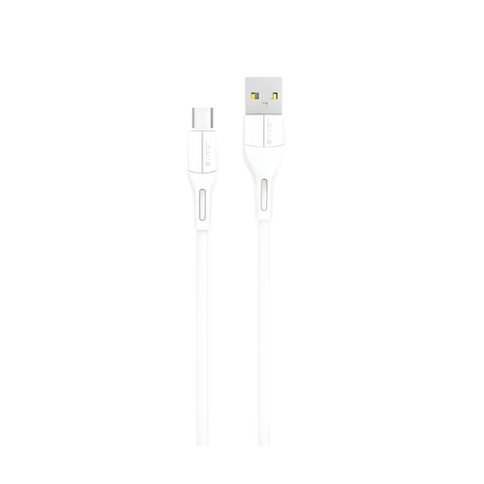 Câble Data USB vers Micro USB Usams US-SJ502 U68 2A (1m) Blanc