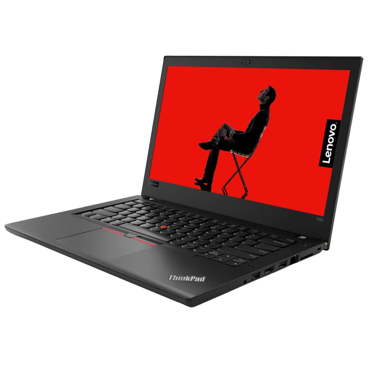 Lenovo ThinkPad T480 Noir - Reconditionné