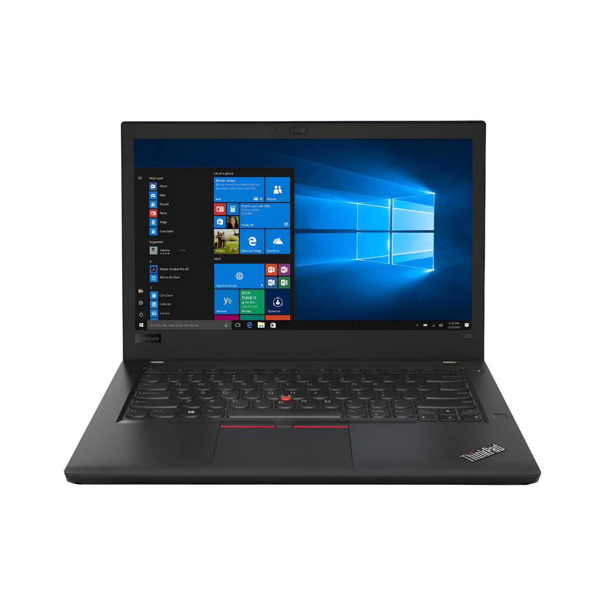 Lenovo ThinkPad T480 Noir - Reconditionné