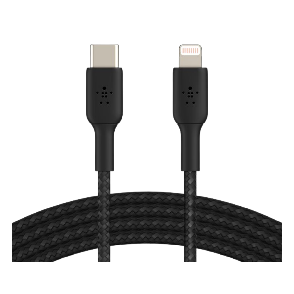 Câble Tressé USB-A vers Lightning Noir Belkin