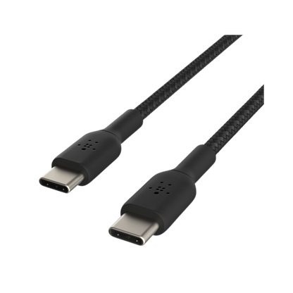 Câble Tressé USB-C vers USB-C - Noir BELKIN
