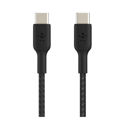 Câble Tressé USB-C vers USB-C - Noir BELKIN