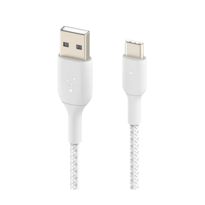 Câble USB-A vers USB-C Blanc BELKIN