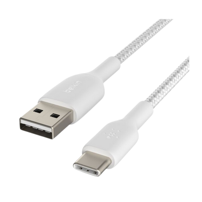 Câble USB-A vers USB-C Blanc BELKIN