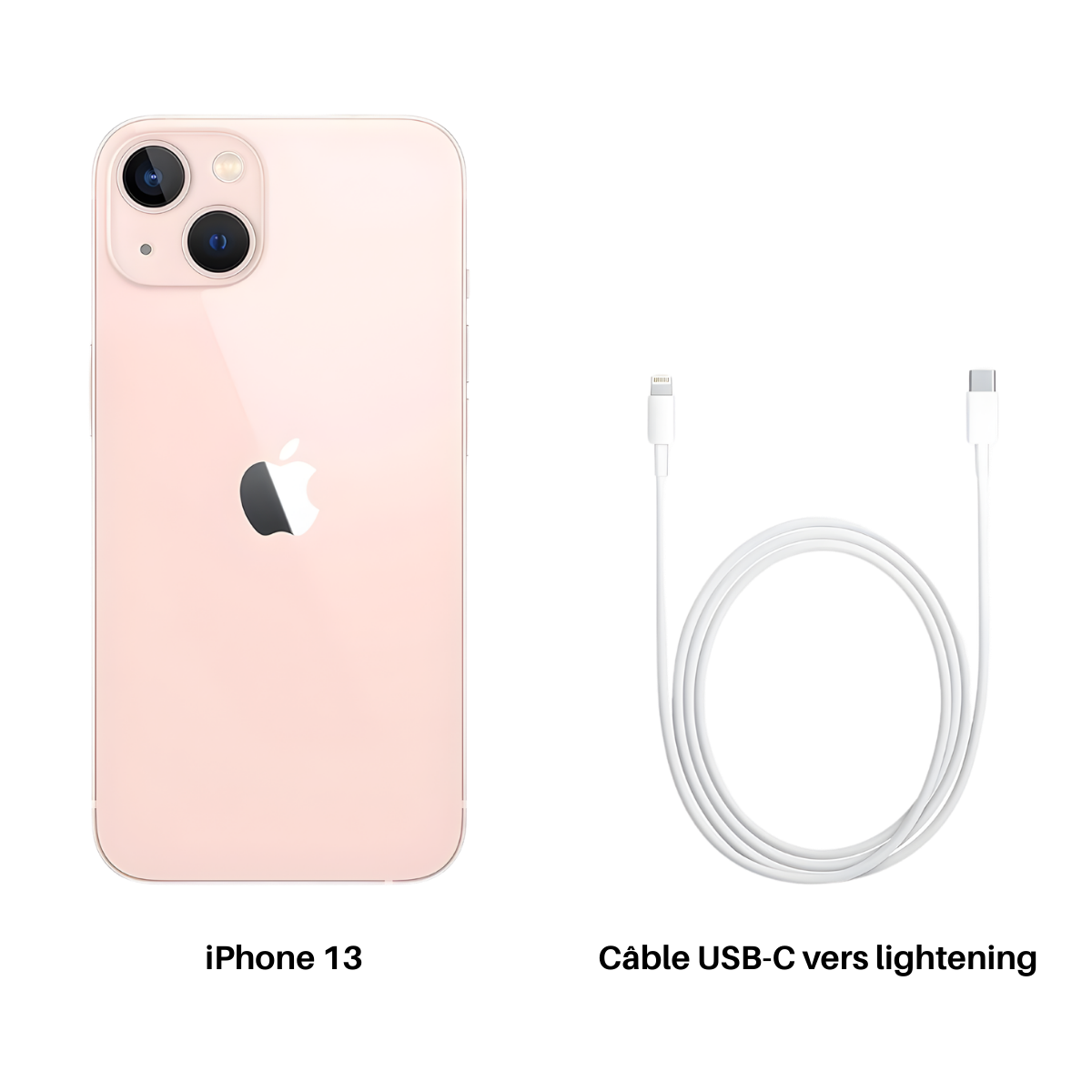 iPhone 13 Rose 128Go Grade AB - Reconditionné