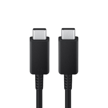 Câble Samsung (officiel) 1,8m USB-C vers USB-C 5A 100W - Noir
