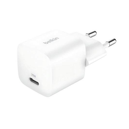 Chargeur secteur USB-C 25 W Blanc - Belkin