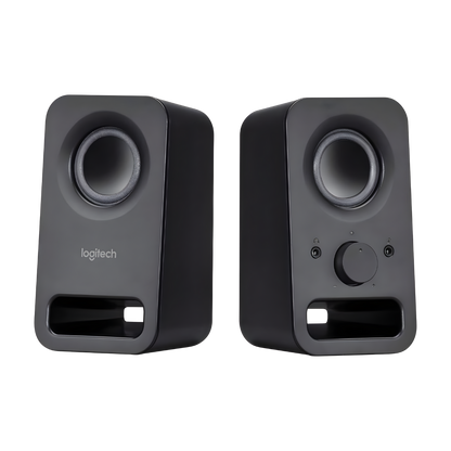 Logitech Z150 Enceinte Noire PC, son stéréo, 2 haut-parleurs