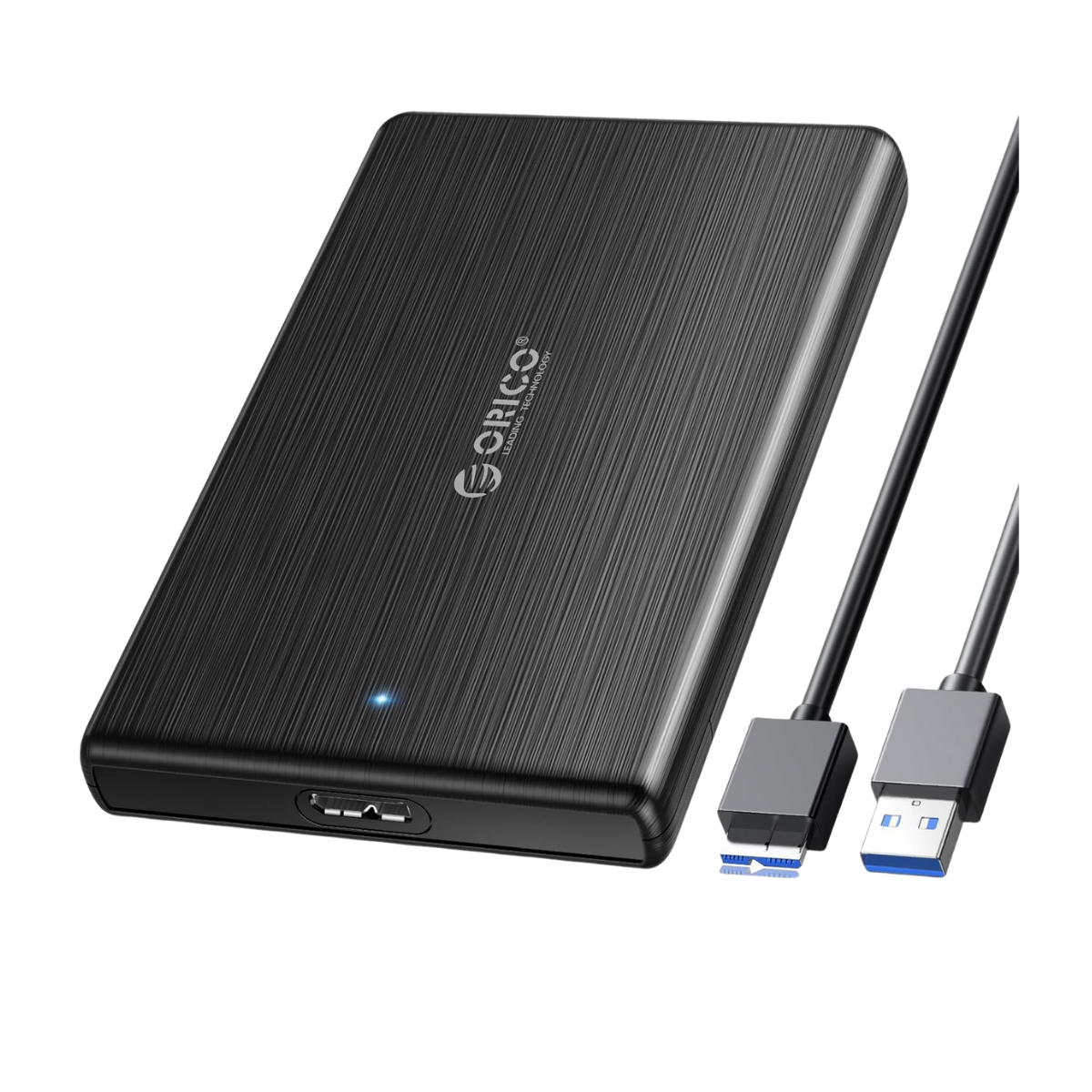 ORICO Boîtier Externe USB 3.0 Boitier Disque Dur 2,5"- Noir