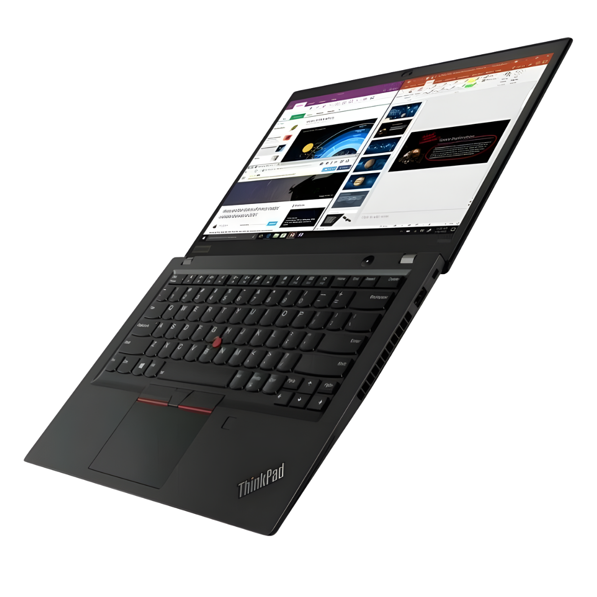 Lenovo ThinkPad T495s Noir - Reconditionné