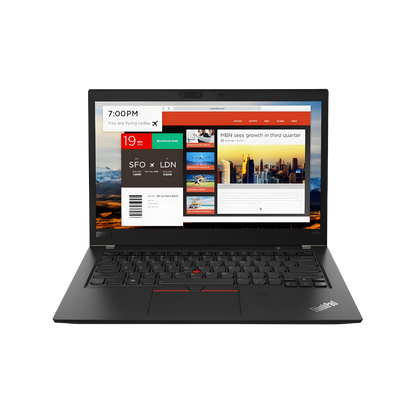 Lenovo ThinkPad T480S Noir - Reconditionné