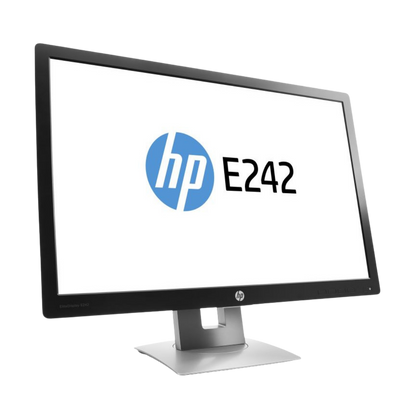 Écran HP EliteDisplay E242 24" Full HD LED Noir Reconditionné